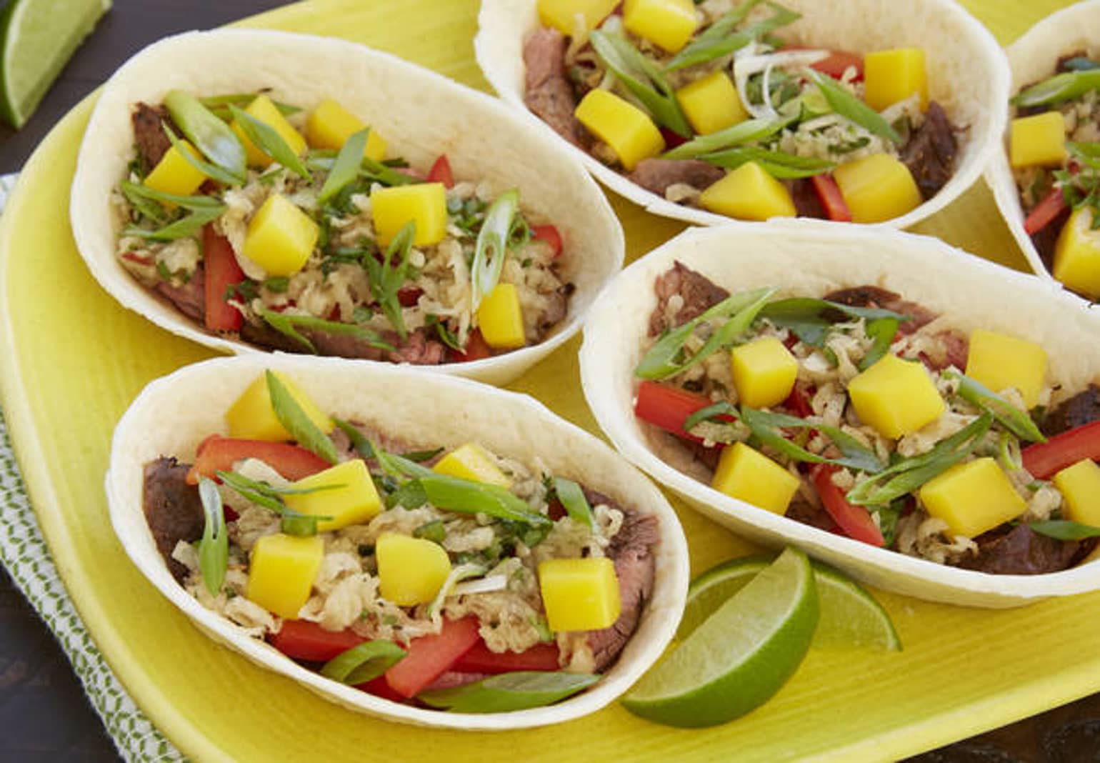 Jerk Steak Taco Bowls™ with Mango